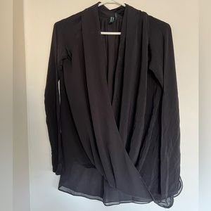 Marciano asymmetrical blouse